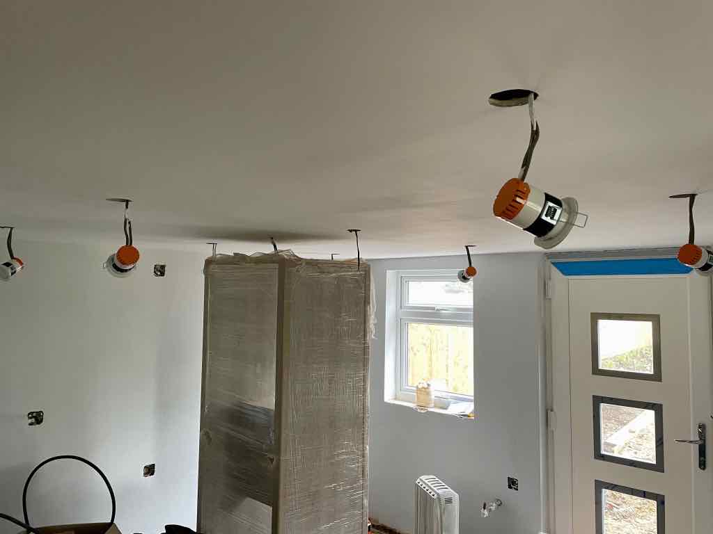 Second-fixing Kitchen Down-lights